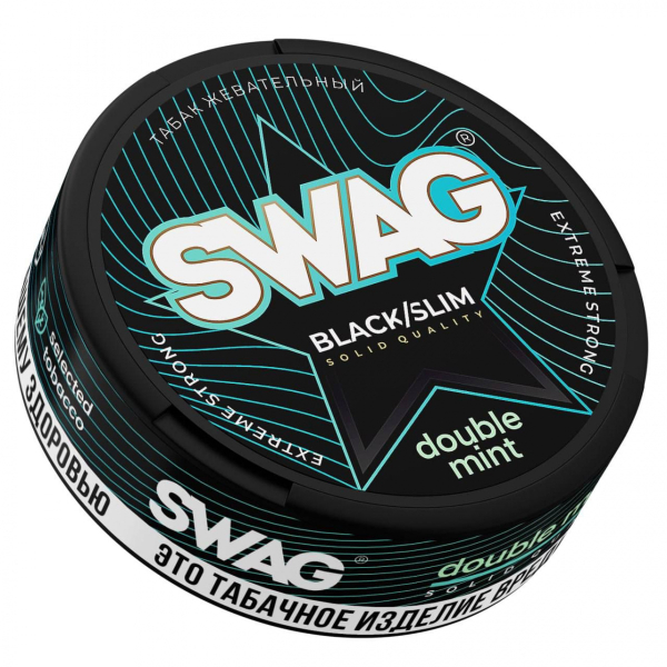 Жевательный табак Swag Strong Double Mint 10 грамм в Норильске
