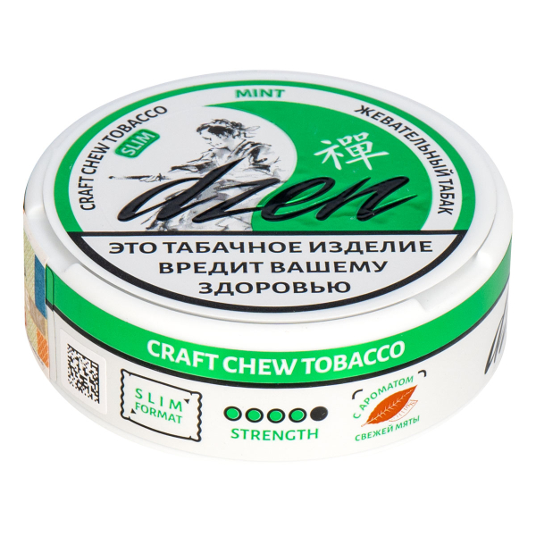Жевательный табак Dzen Slim Mint 9 грамм в Норильске