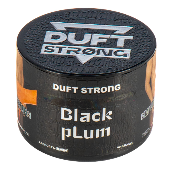 Табак Duft Strong Black Plum  40 грамм в Норильске