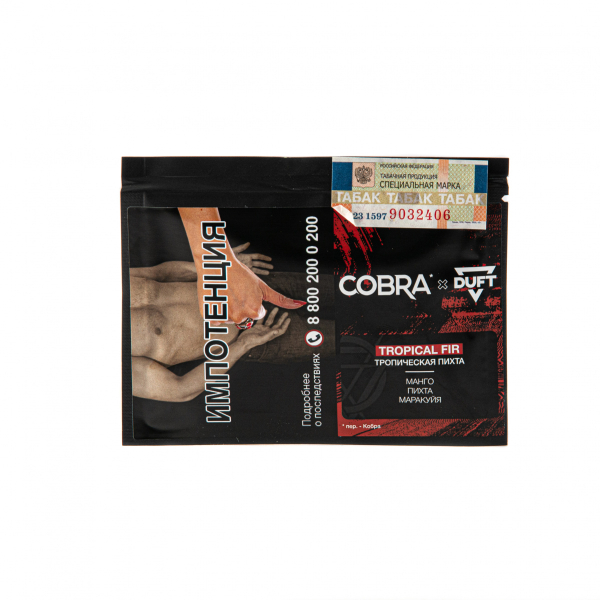 Табак Duft X Cobra Tropical Fir  20 грамм в Норильске