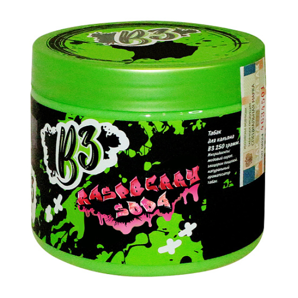 Табак B3 Raspberry Soda  250 грамм в Норильске