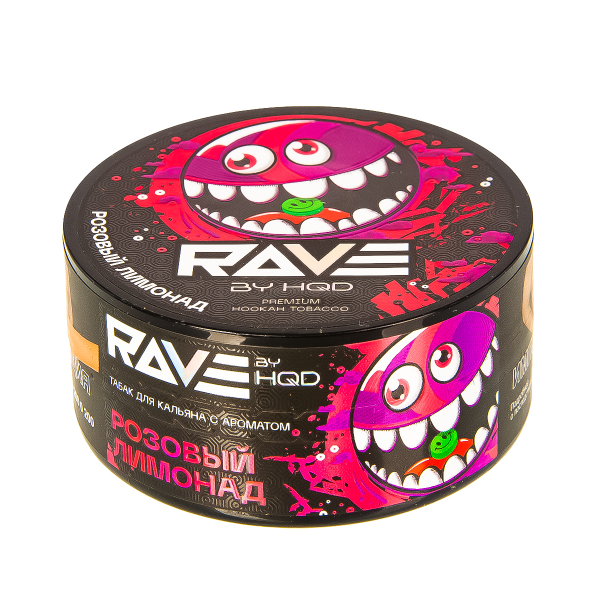 Табак Rave By Hqd Розовый Лимонад  25 грамм в Норильске