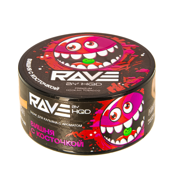 Табак Rave By Hqd Вишня С Косточкой  25 грамм в Норильске
