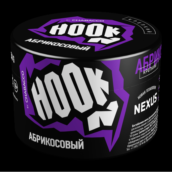 Табак Hook Абрикосовый  50 грамм в Норильске