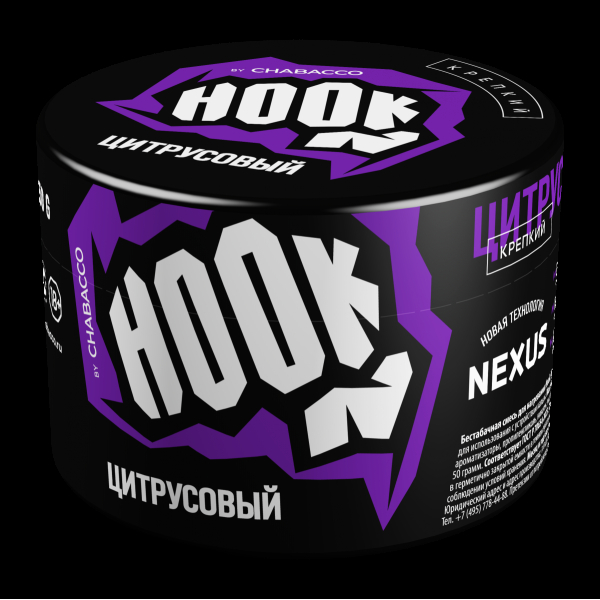 Табак Hook Цитрусовый  50 грамм в Норильске