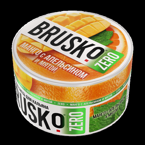 Смесь Brusko Манго С Апельсином И Мятой (Zero)  250 гр в Норильске