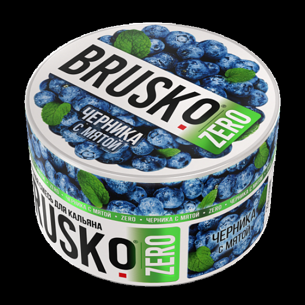 Смесь Brusko Черника С Мятой (Zero)  250 гр в Норильске