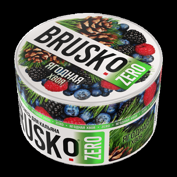 Смесь Brusko Ягодная Хвоя (Zero)  250 гр в Норильске