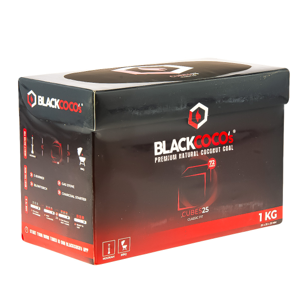 Уголь Blackcoco’s Кокосовый 72 Шт (25 Мм) в Норильске