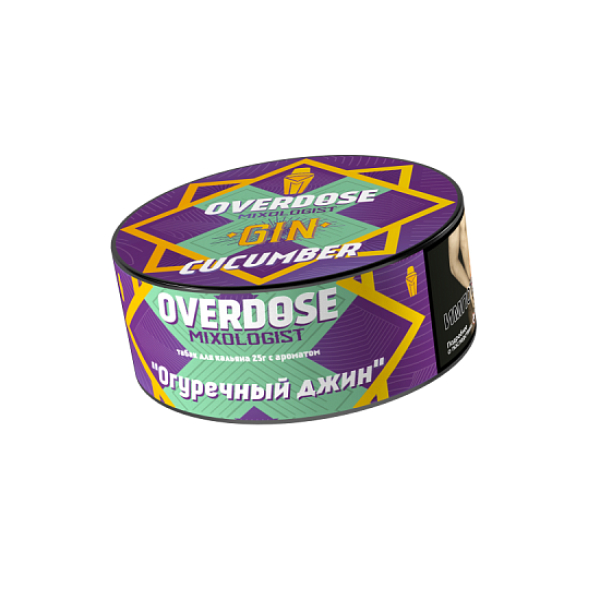 Табак Overdose Gin Cucumber   25 грамм в Норильске