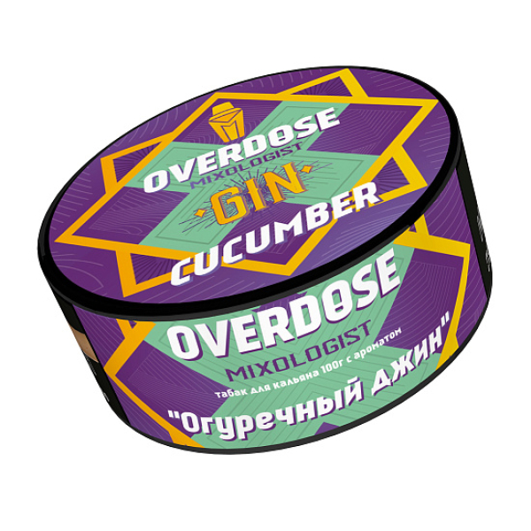 Табак Overdose Gin Cucumber  100 грамм в Норильске