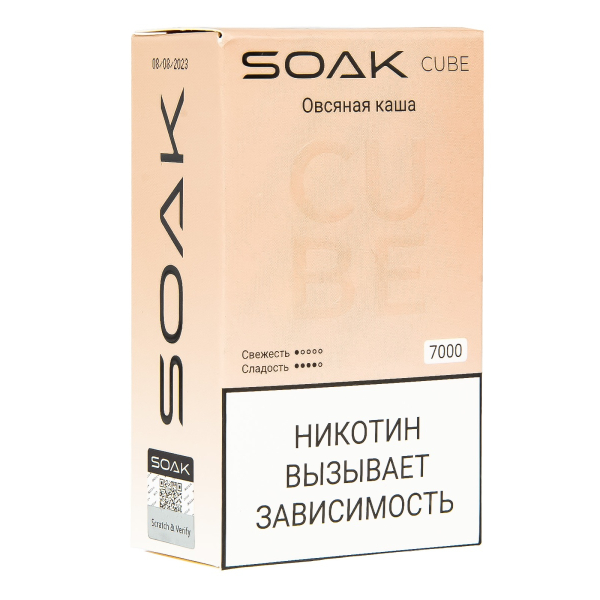 Soak Cube Овсяная Каша 7000 Затяжек в Норильске