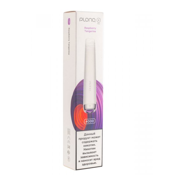 Plonq Plus Pro Малина Мандарин (4000 Затяжек) 20 Мг в Норильске