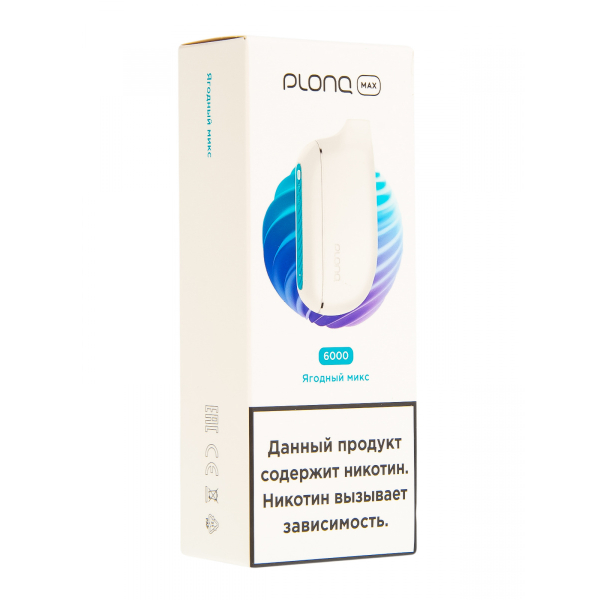 Plonq Max Ягодный Микс (6000 Затяжек) 20 Мг в Норильске