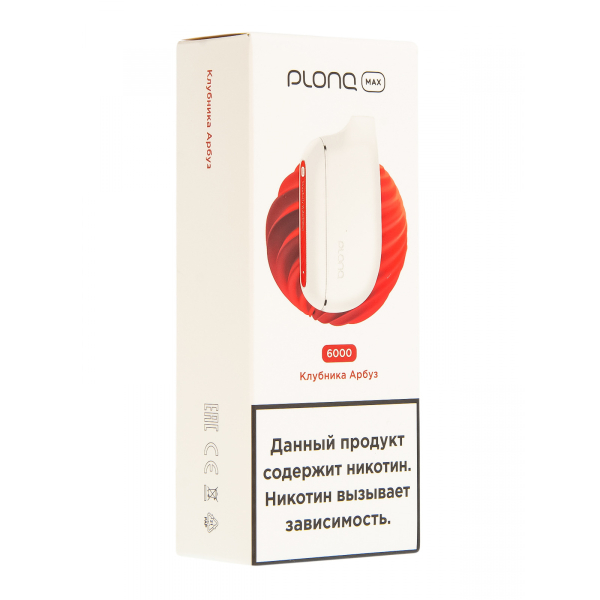 Plonq Max Клубника Арбуз (6000 Затяжек) 20 Мг в Норильске