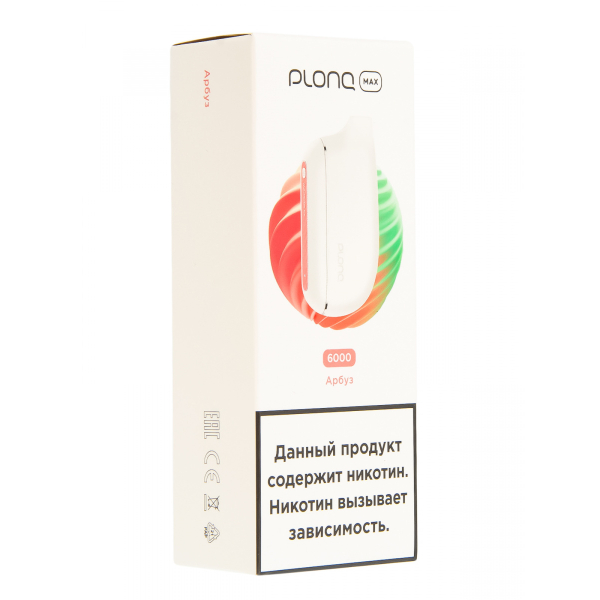 Plonq Max Арбуз (6000 Затяжек) 20 Мг в Норильске