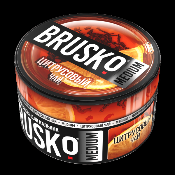 Смесь Brusko Medium Цитрусовый Чай  250 гр в Норильске