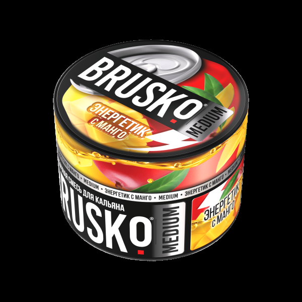 Смесь Brusko Medium Энергетик С Манго  50 гр в Норильске