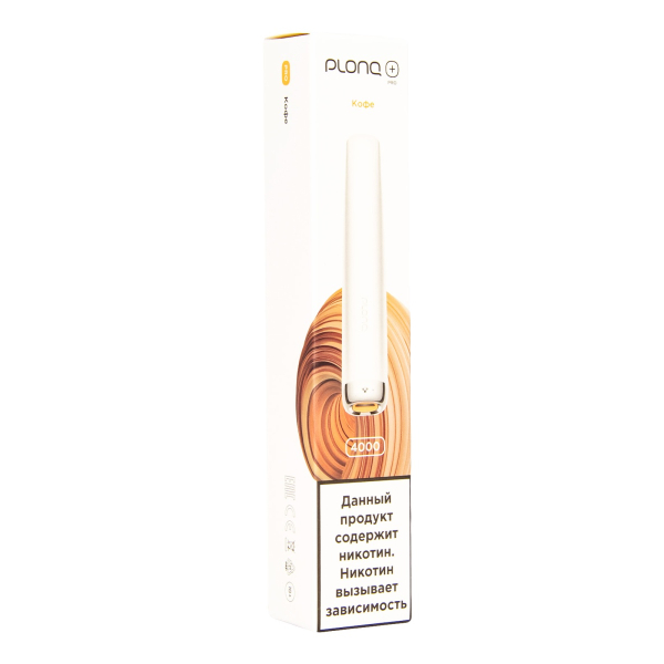 Plonq Plus Pro Кофе (4000 Затяжек) 20 Мг в Норильске