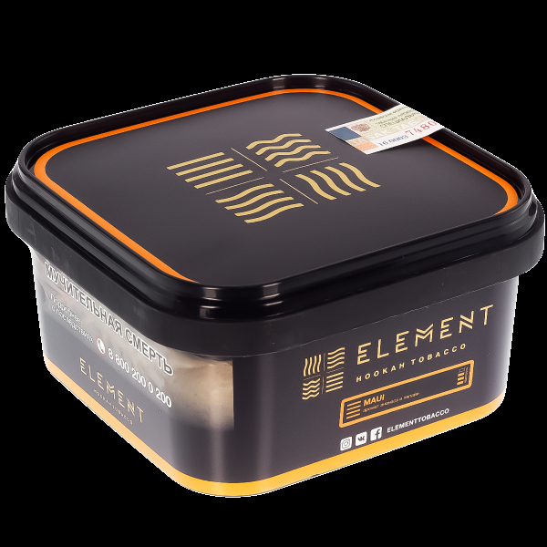 Табак Element Земля Maui  200 грамм в Норильске