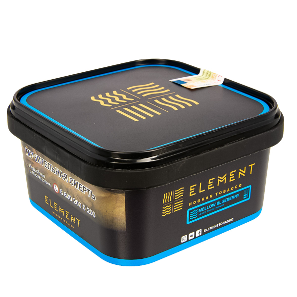 Табак Element Вода Mellow Blueberry  200 грамм в Норильске