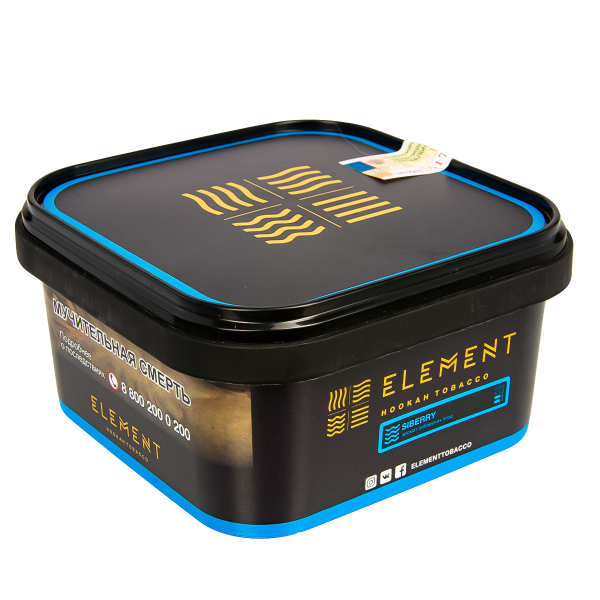 Табак Element Вода Siberry  200 грамм в Норильске