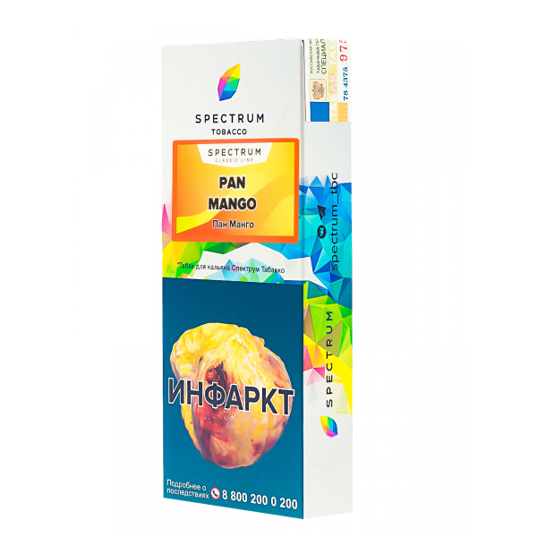 Табак Spectrum Pan Mango  100 грамм в Норильске