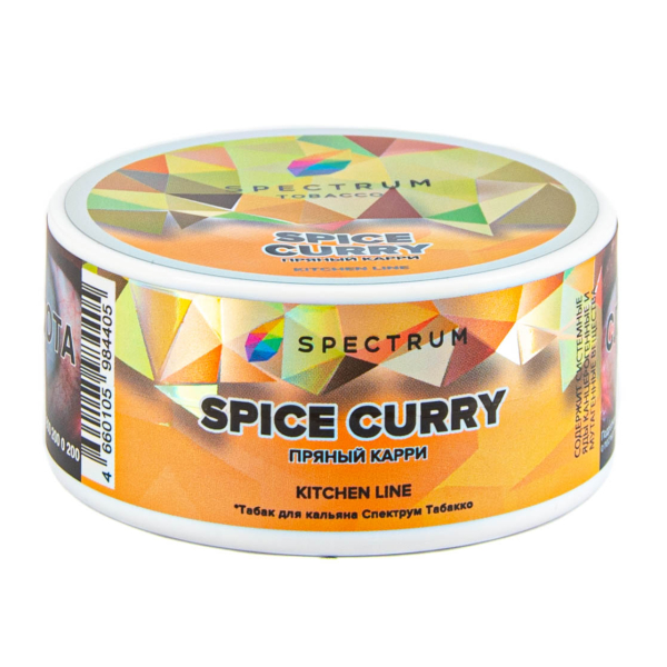 Табак Spectrum Kitchen Line Spice Curry  25 грамм в Норильске