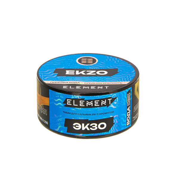 Табак Element Вода Ekzo New  25 грамм в Норильске