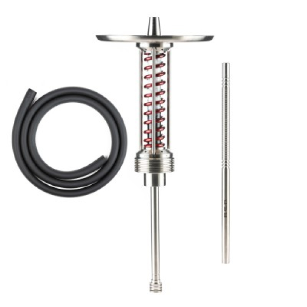 Кальян Bsp Hookah Cybertank Black White Candy Red в Норильске