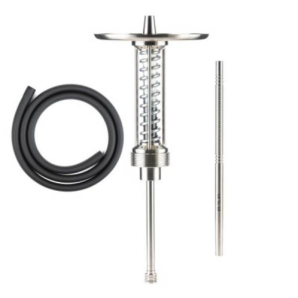 Кальян Bsp Hookah Cybertank White Black Chrome в Норильске