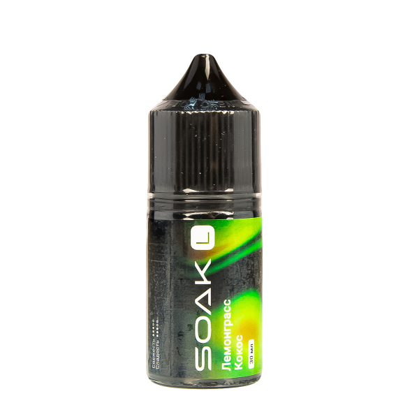 Жидкость Soak L30 Lemongrass Coconut 30 Мл 2 Мг в Норильске