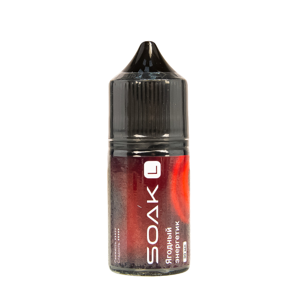 Жидкость Soak L30 Berry Energy Drink 30 Мл 2 Мг в Норильске