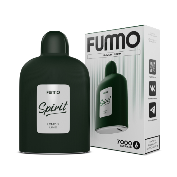 Электронка Fummo Spirit Лимон Лайм  в Норильске