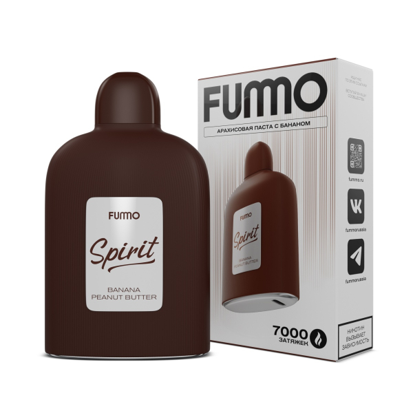 Электронка Fummo Spirit Арахисовая Паста С Бананом  в Норильске