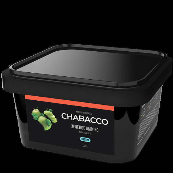 Смесь Chabacco Green Apple    Medium 200 гр в Норильске