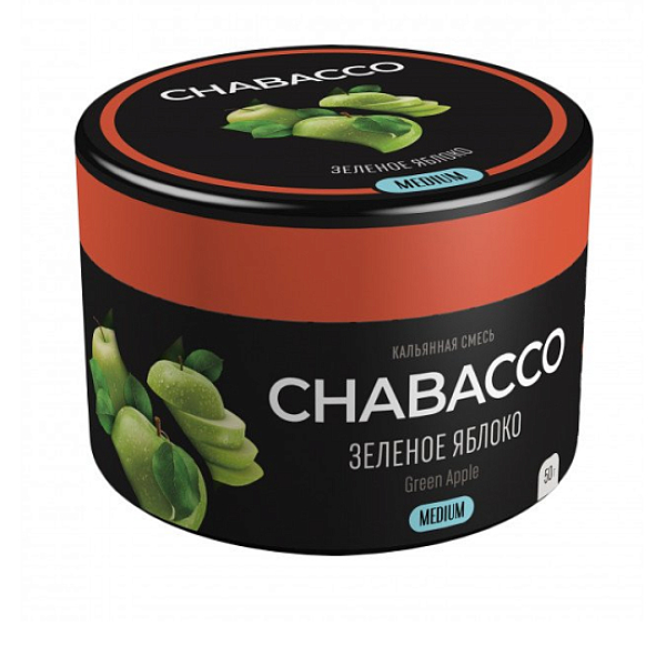 Смесь Chabacco Green Apple    Medium 50 гр в Норильске