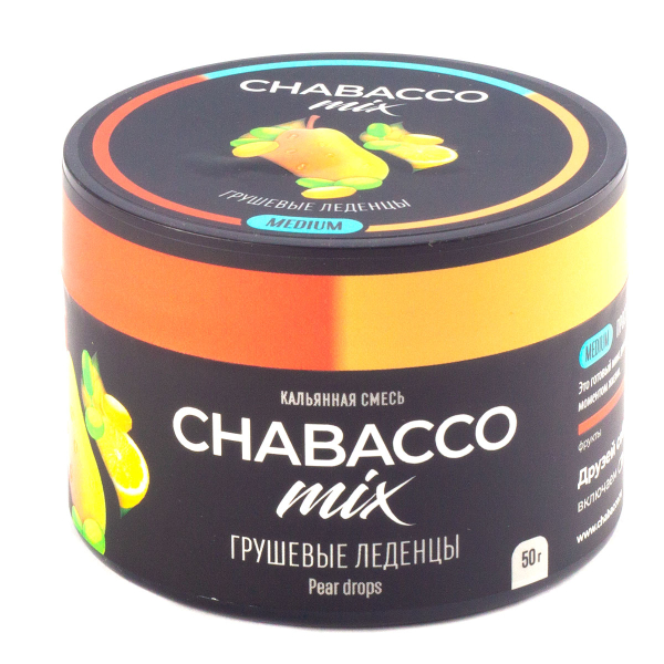 Смесь Chabacco Mix Pear Drops   Medium 50 гр в Норильске