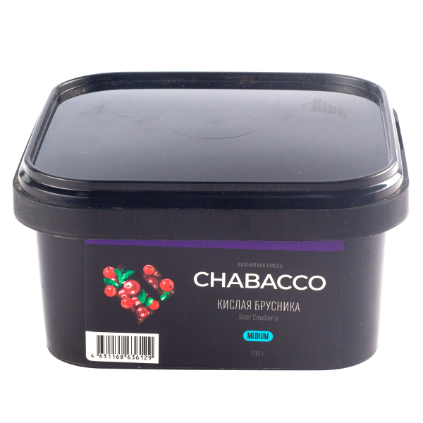 Смесь Chabacco Sour Cowberry    Medium 200 гр в Норильске