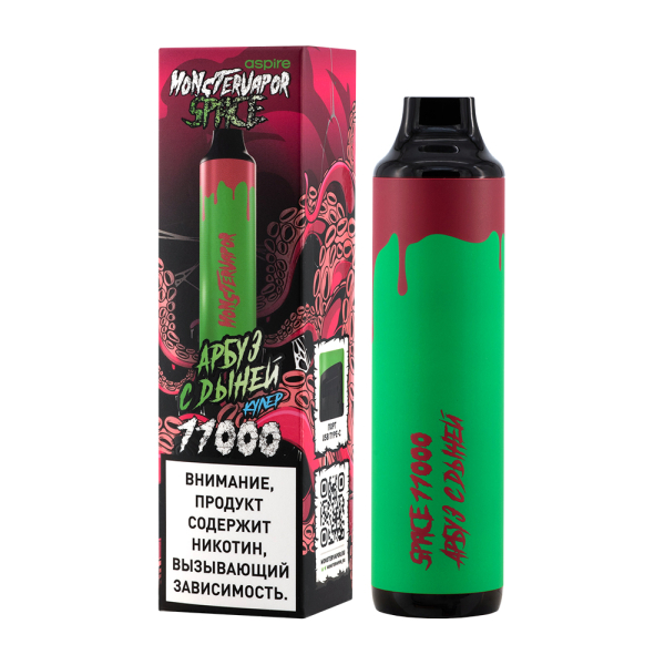 Электронка Monstervapor Space Арбуз И Дыня (11000 Затяжек) в Норильске