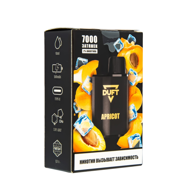 Электронка Duft Grape Fizz (7000 Затяжек) в Норильске
