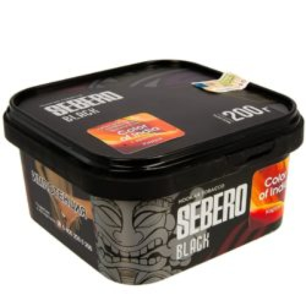 Табак Sebero Black Color Of India  200 грамм в Норильске