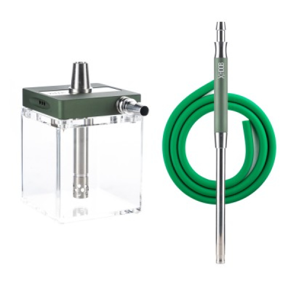 Кальян Hoob Subatom British Racing Green Steel в Норильске