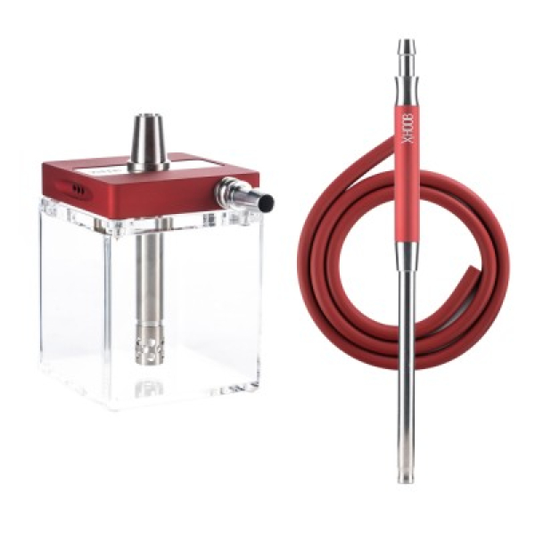 Кальян Hoob Subatom Wine Red Stainless Steel в Норильске
