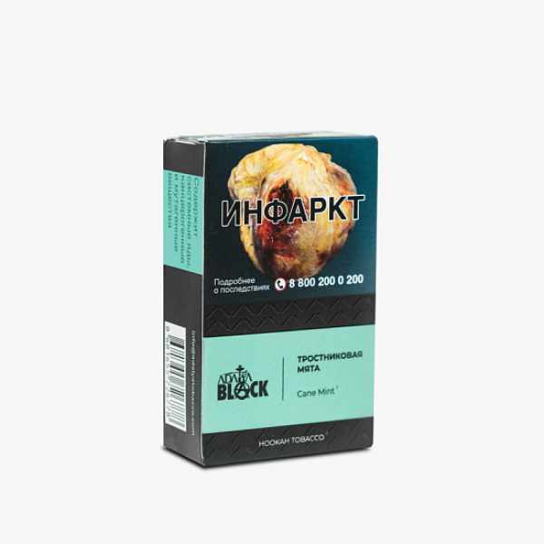 Табак Adalya Black Cane Mint (Тростниковая Мята)  Aтп 20 грамм в Норильске