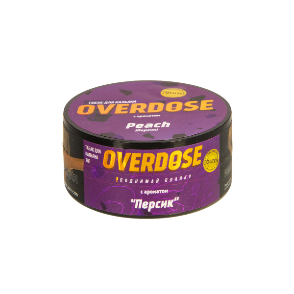 Табак Overdose Peach  25 грамм в Норильске
