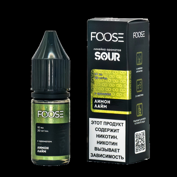 Жидкость Foose Sour Лимон Лайм 10 Мл в Норильске