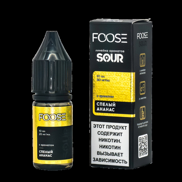 Жидкость Foose Sour Спелый Ананас 10 Мл в Норильске