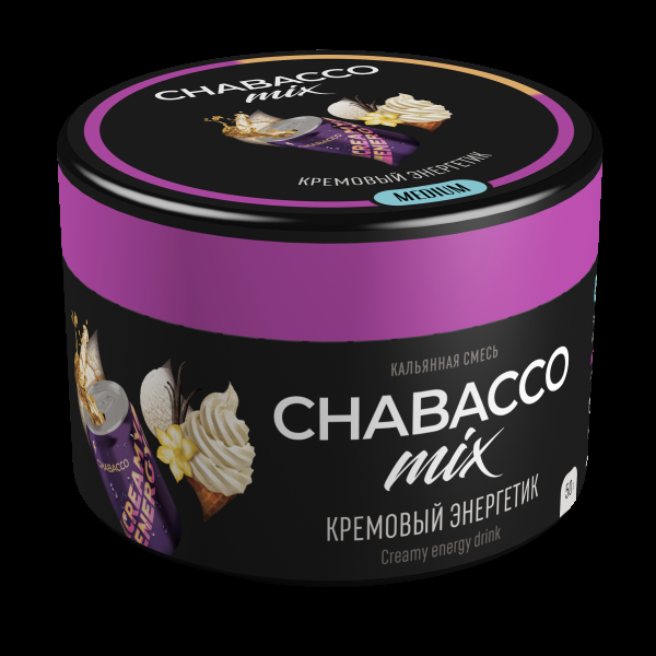 Смесь Chabacco Mix Medium Creamy Energy Drink  50 гр в Норильске