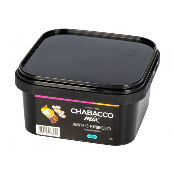 Смесь Chabacco Mix Medium Cappuccino Marshmallow  200 гр в Норильске